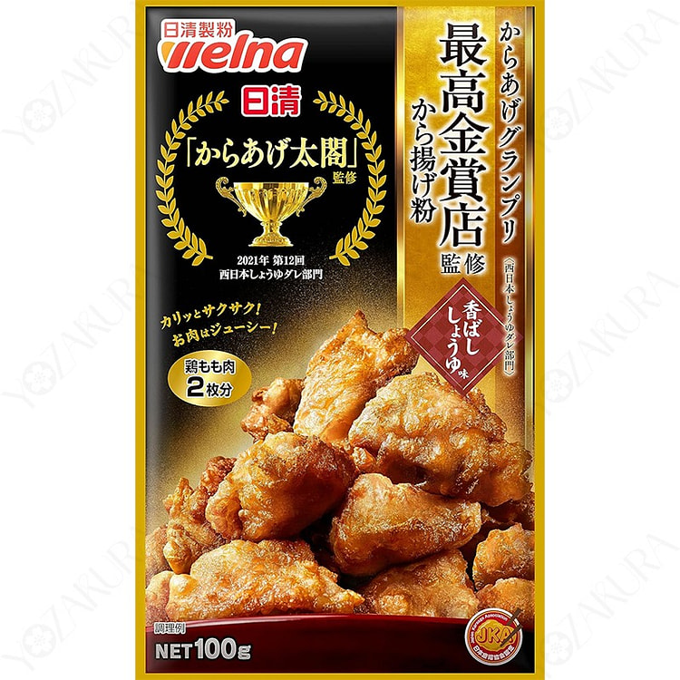 日清 炸鸡粉 酱油味 100克