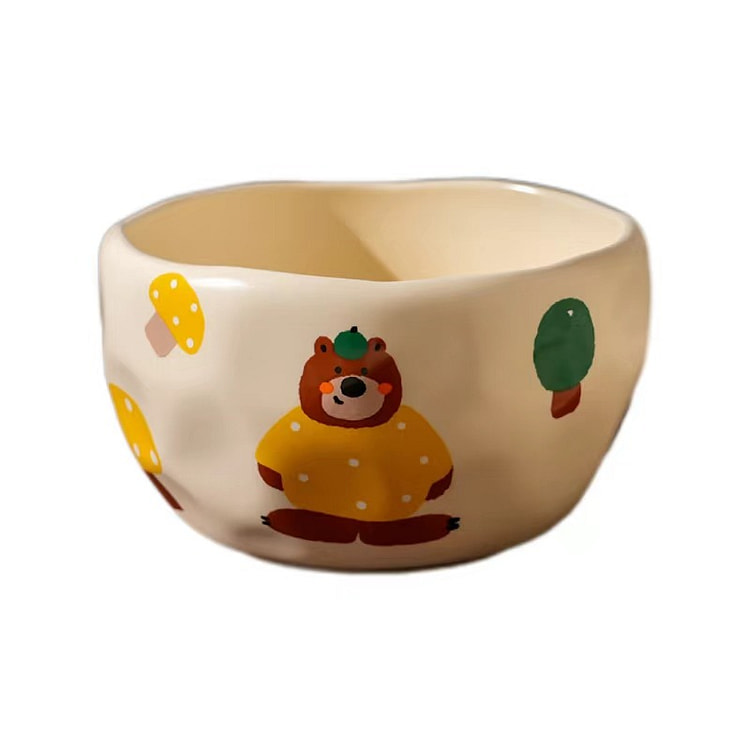 Bear Ceramic Bowl And Dish Tableware - Bear Bowl A Style