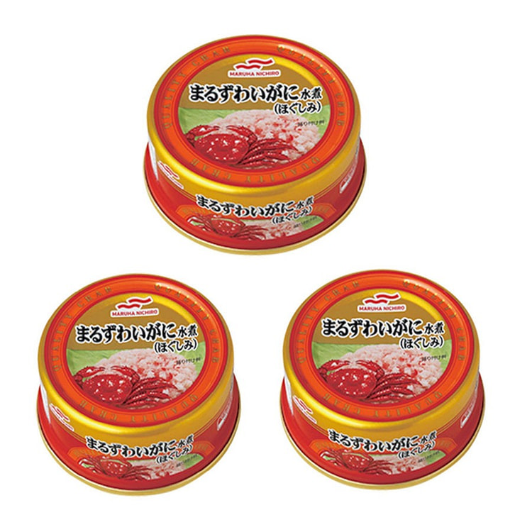 Maruha 即食雪蟹蟹肉罐头 鲜甜蟹肉 55g*