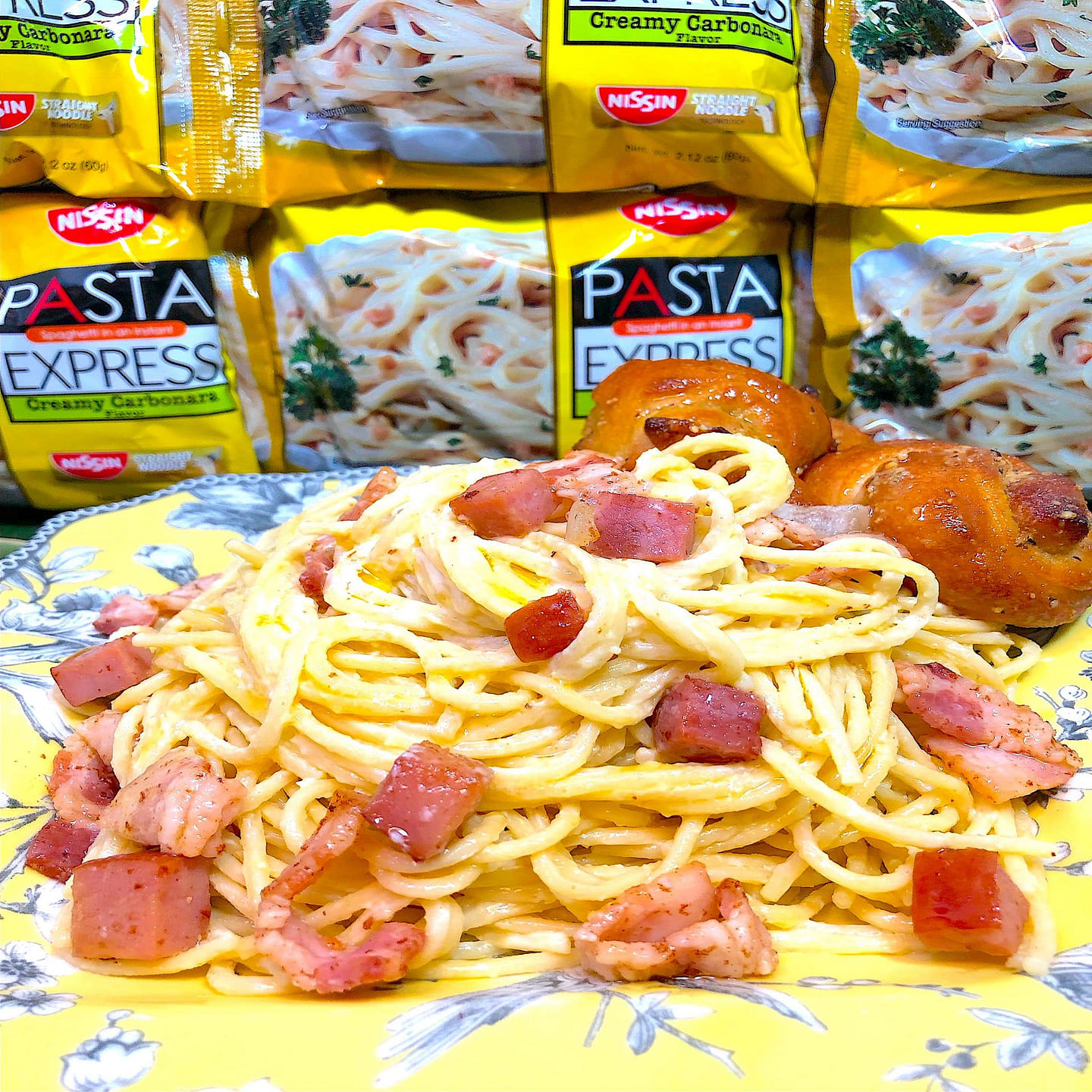 FILIPINO INSTANT CARBONARA PASTA EXCLUSIVE! 60 g