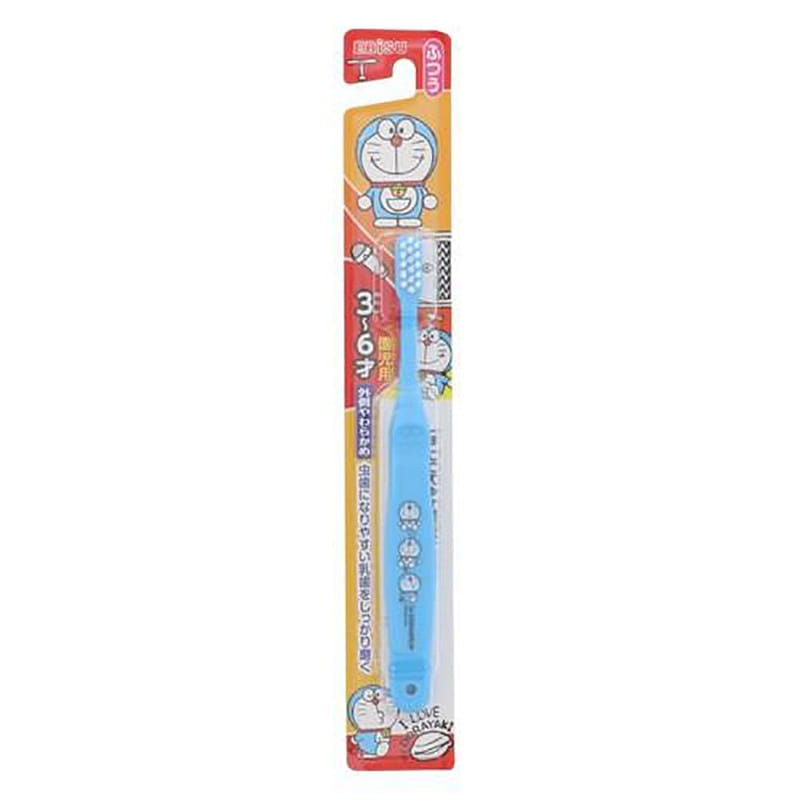 EBISU Doraemon Children's toothbrush 1 set 1 each