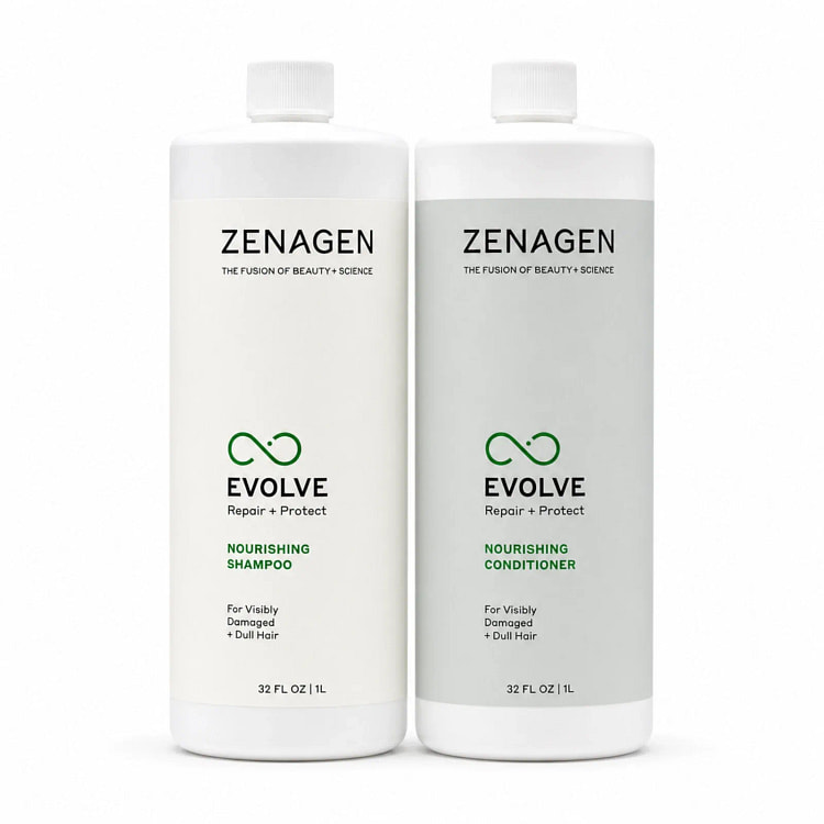 Zenagen Evolve Nourishing Shampoo & Conditioner 1 oz