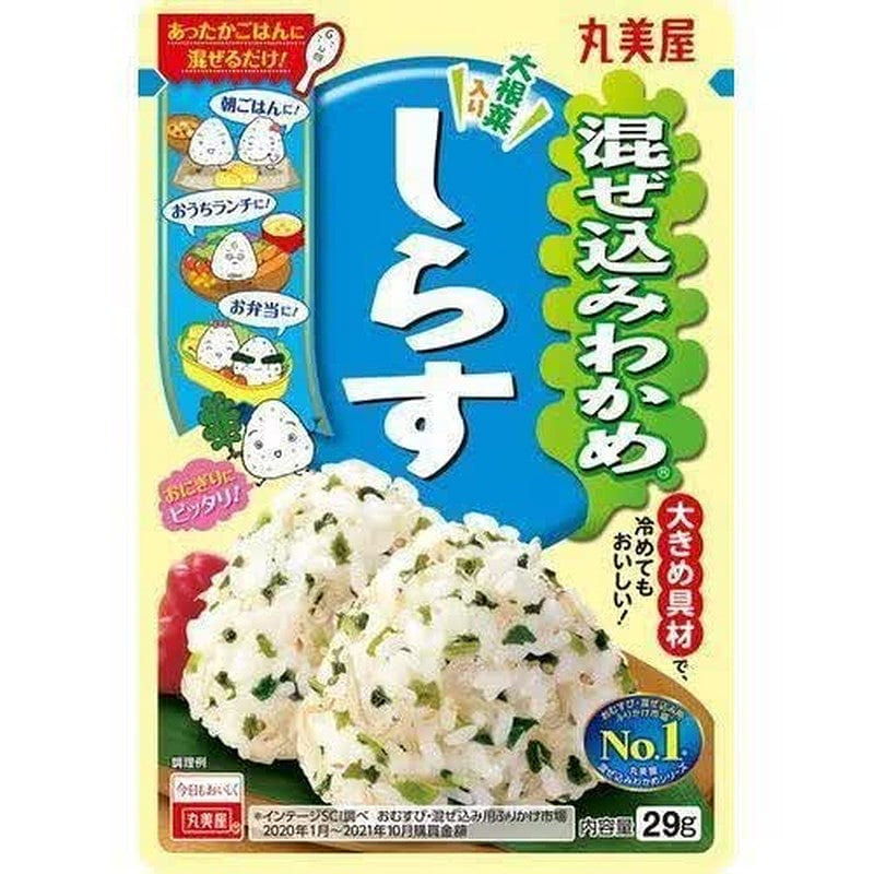 Marumiya Wakame Shirasu Seaweed 29g 1 each