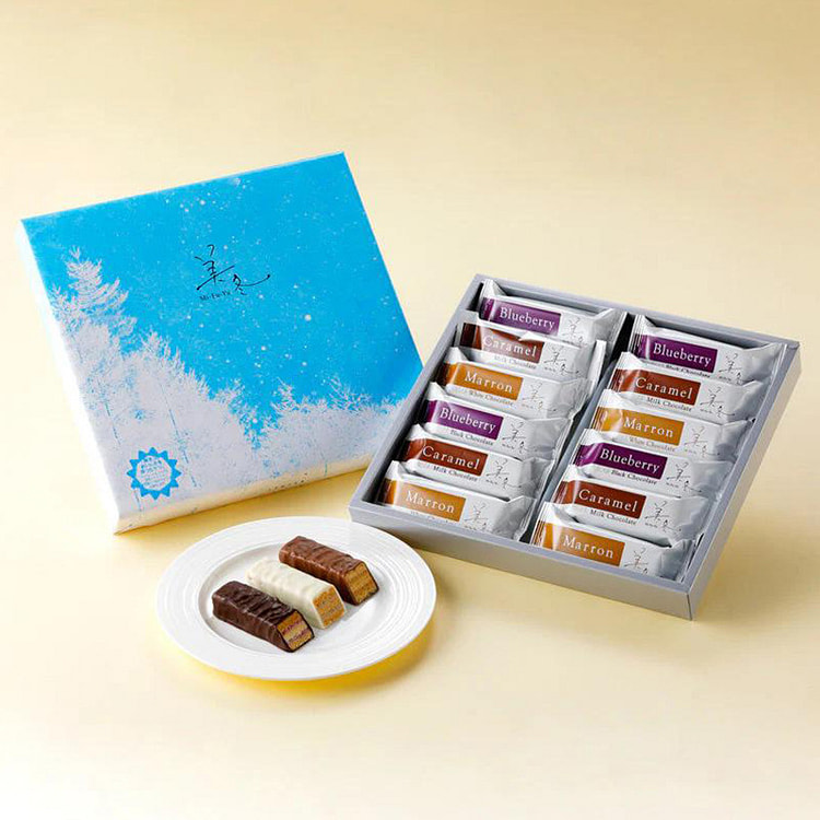 ISHIYABito (Blueberry, Caramel, Chestnut) 12 Piece