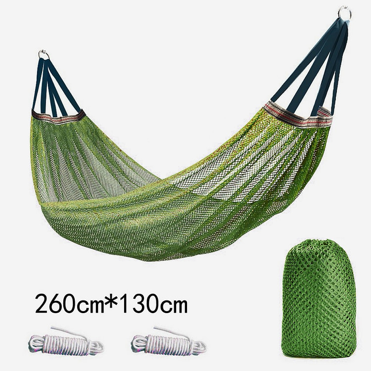 Outdoor Ice Silk Mesh Hammock 1 each