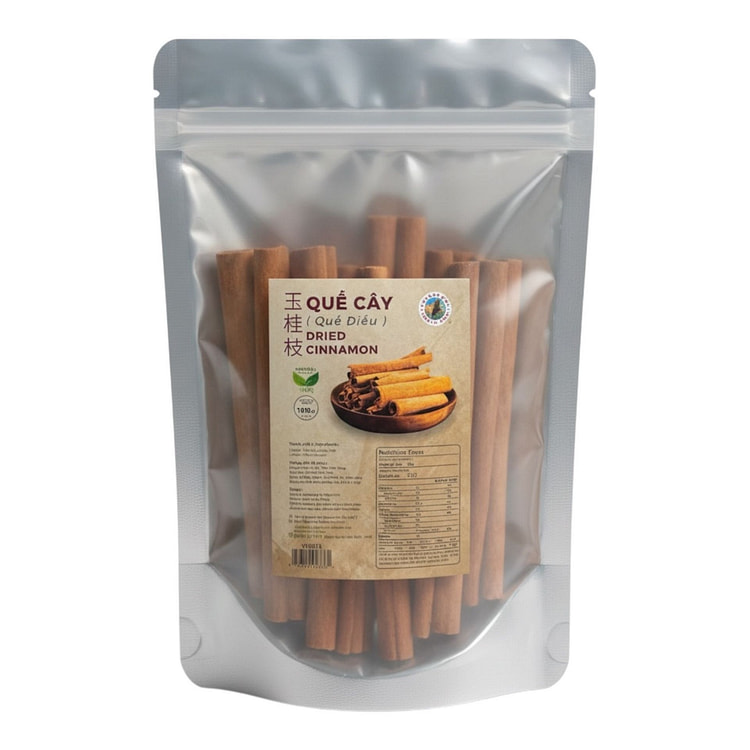 Dried Cinnamon Que Cay 100% Pure Natural Cinnamon 100 g