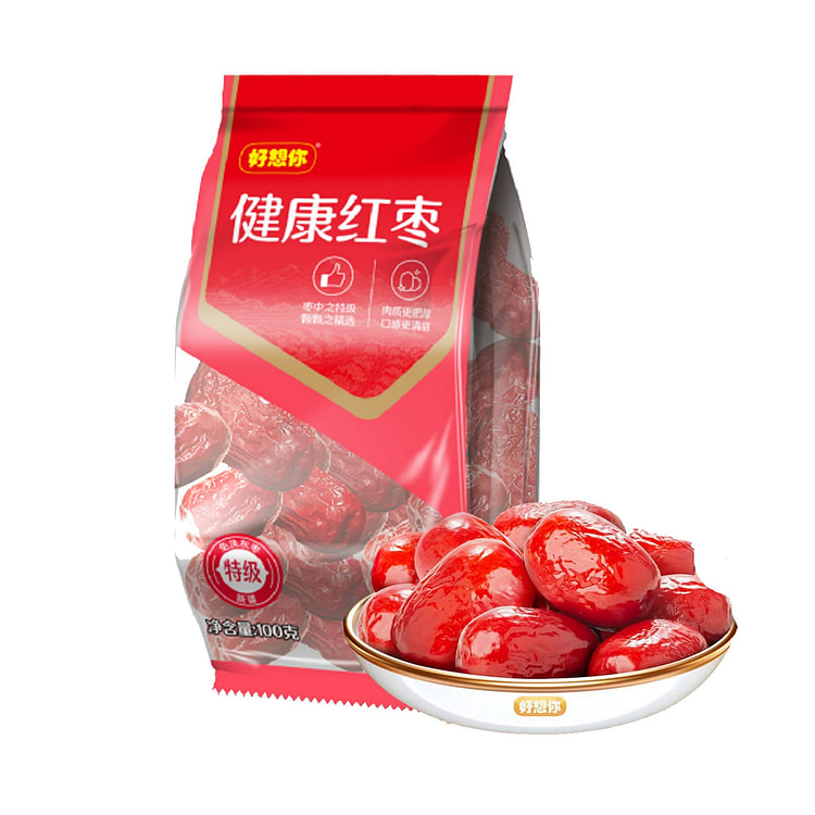 好想你 健康红枣 即食健康零食 一级红枣 100 克