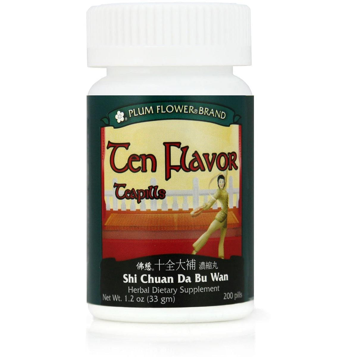 Ten Flavor Teapills Shi Chuan Da Bu Wan 1 each