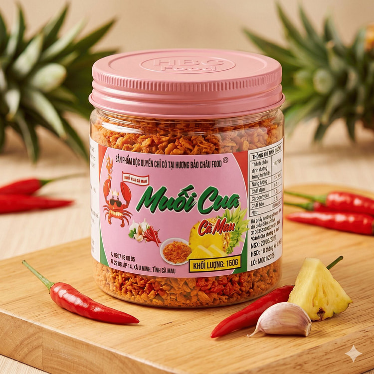 TRI Foods Muối Cua Cà Mau 150g 150 g