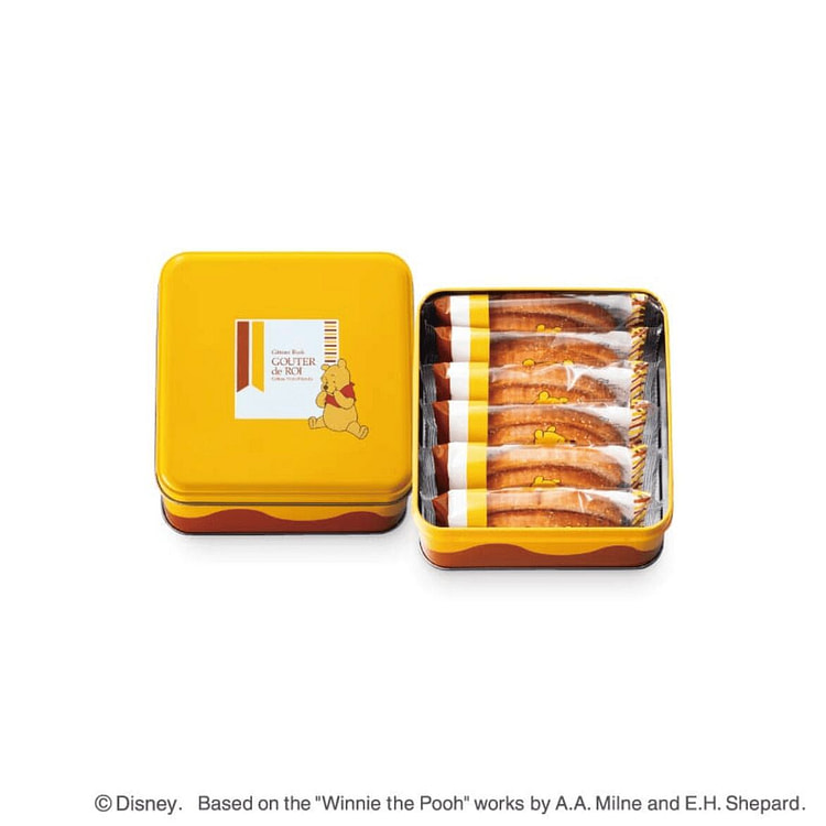 Disney Winnie Pooh Sugar Toast 12 pcs 1 can