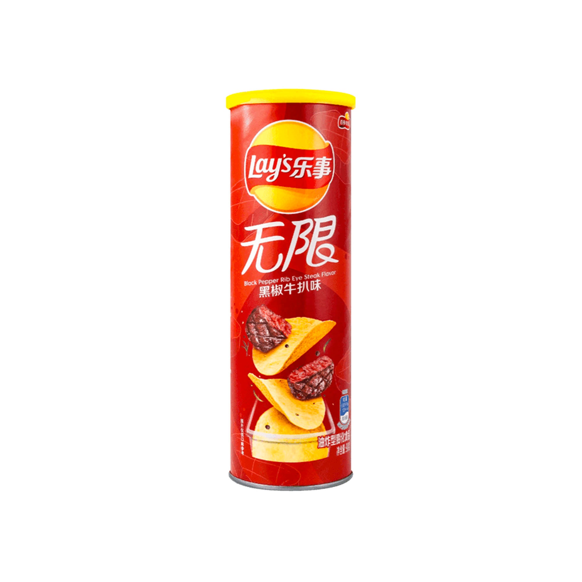 Lay's Black Pepper Rib Eye Steak Flavor (China) 90 克