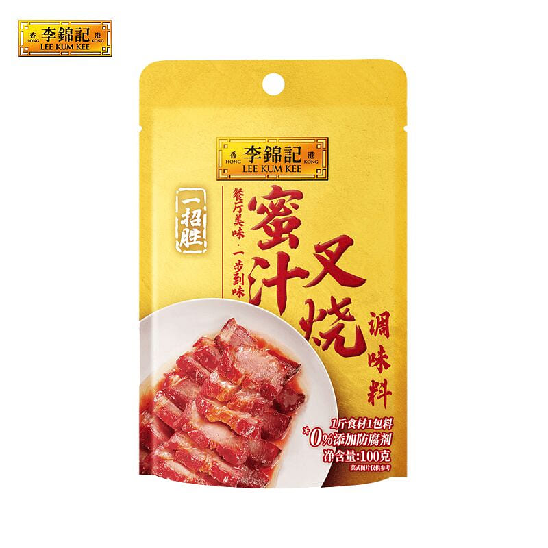 李锦记 蜜汁叉烧酱广东港式烧腊汁1袋 100 克