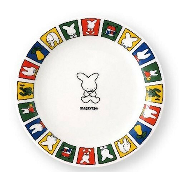 Nijntje miffy 可微波陶瓷餐盘