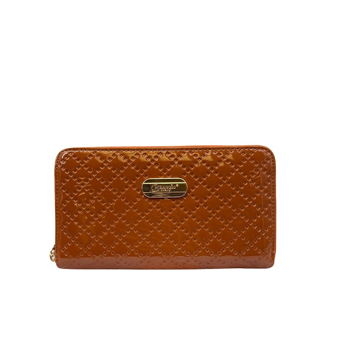 Summertime Minimalist Handmade Vegan Leather Wristlet Wallet [RBW8368-BN] 1 each