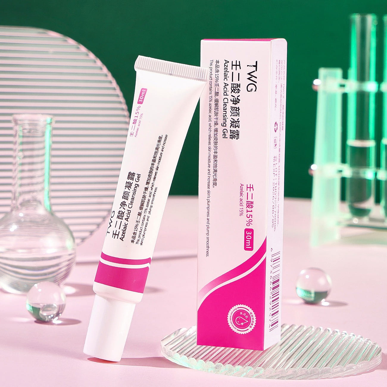 Azelaic Acid Purifying Gel Salicylic Acid Cream 30 ml