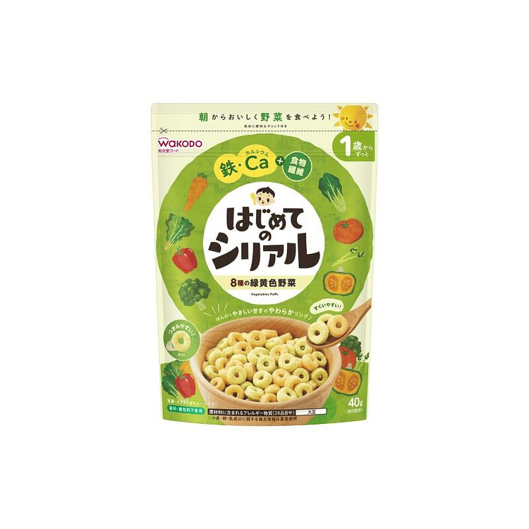 Wakodo Green, Yellow, Fruit & Vegetable Cereal 1 each