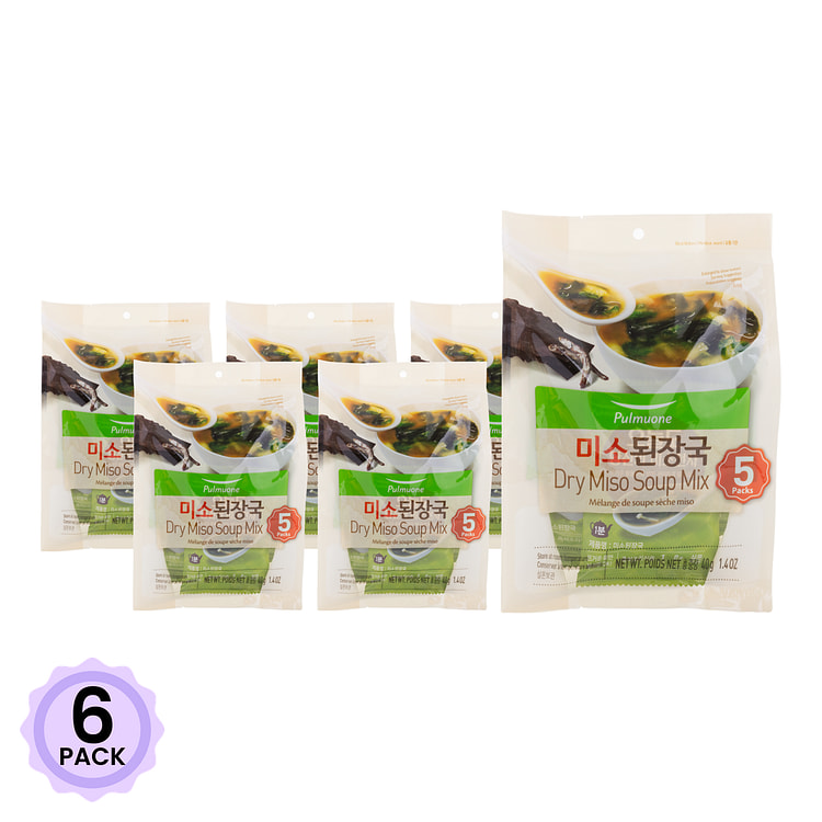 圃美多 干味噌汤料 5包/袋 1.4 盎司*6 包