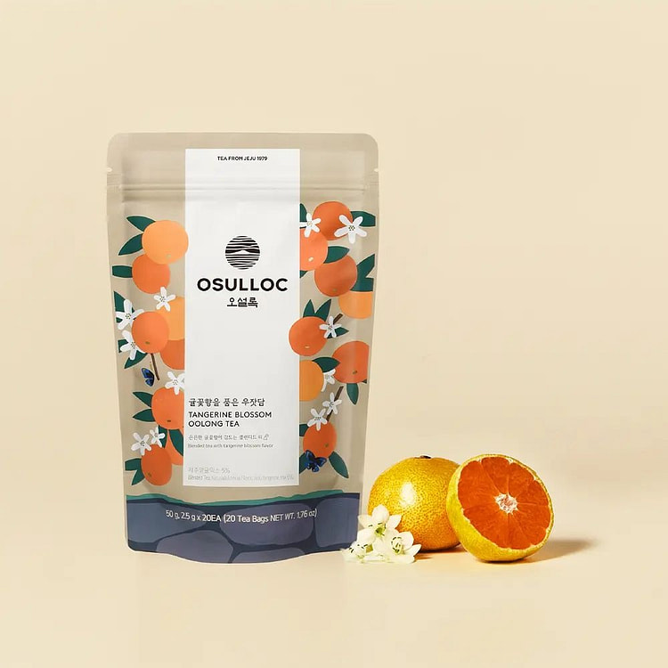 OSULLOC Tangerine Blossom Oolong Tea 50g 1 each