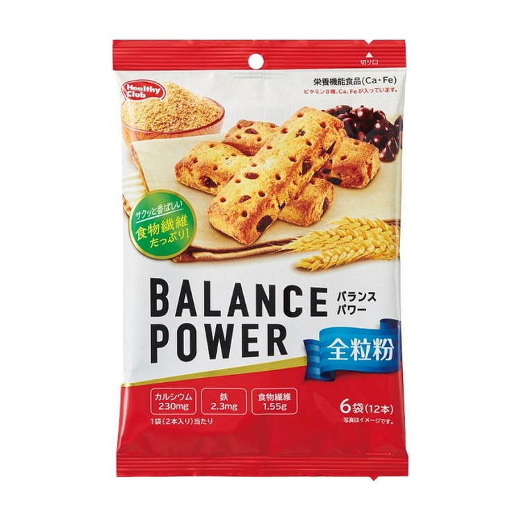 滨田制果 代餐能量棒 全麦 6袋12枚入 1 份