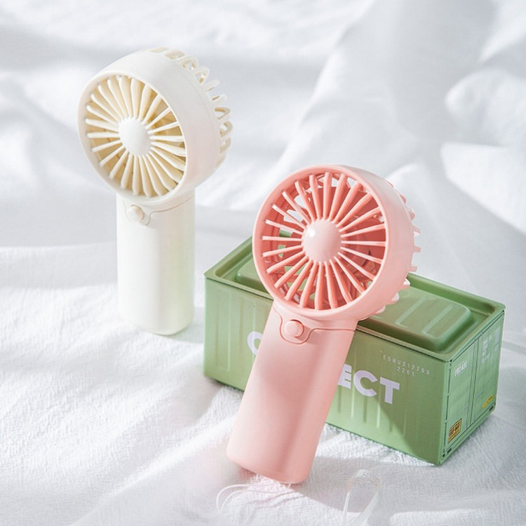新款手持风扇USB充电小风扇便携学生家用桌面用 1 把