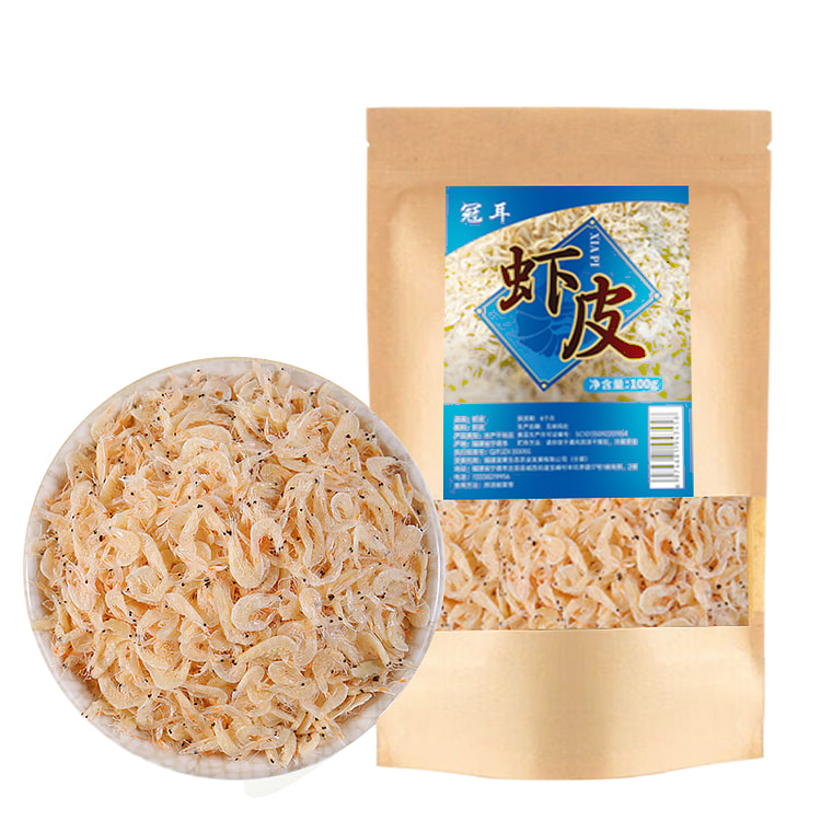 冠耳淡干虾皮海产小虾米紫菜虾皮蛋花汤100g*1袋