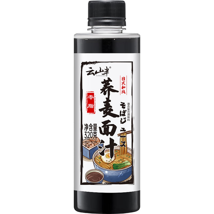 Yunshan Half Buckwheat Noodle Dressing 320 g
