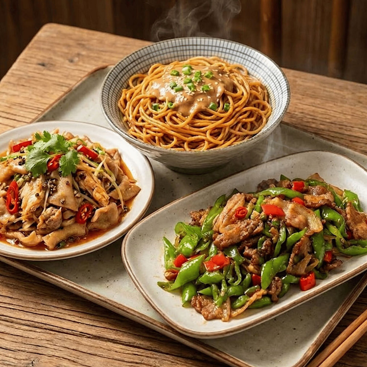 火爆双椒热干面套餐 1 份