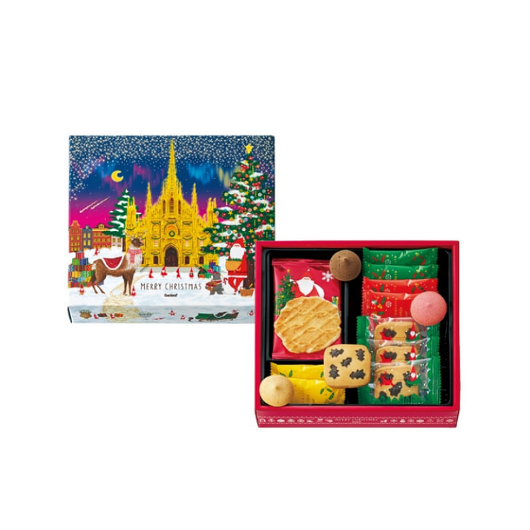 Goncharoff Christmas Assorted Cookies Tin 12 Piece