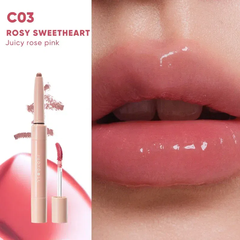 Judydoll Dual-End Lip Liner And Gloss Duo #C03 2.5 g