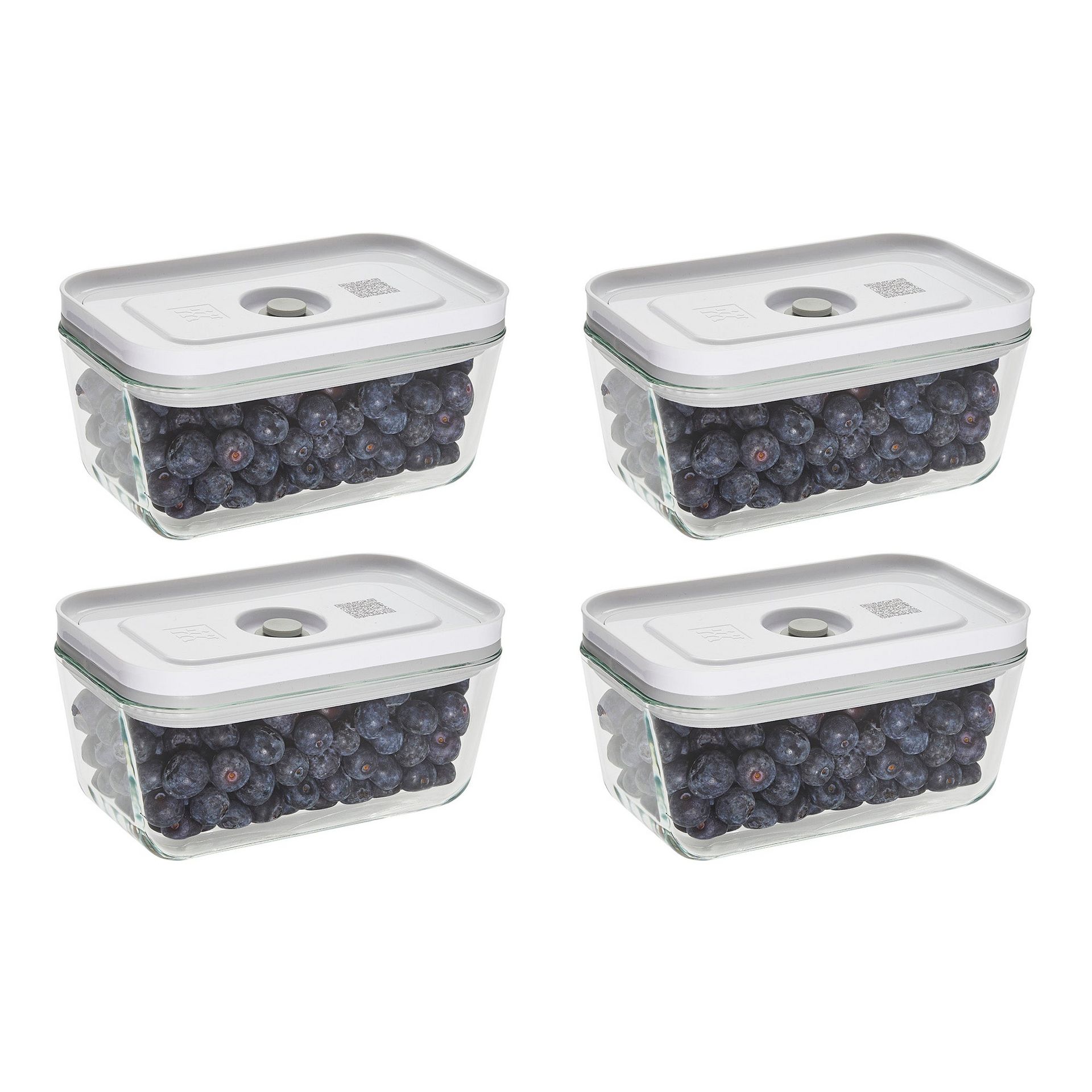 ZWILLING 4pc Glass Vacuum Sealer Food Storage 1 개