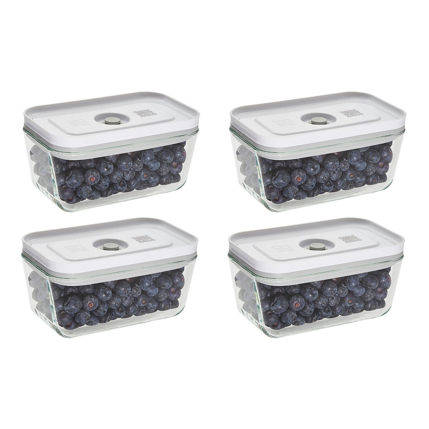 ZWILLING 4pc Glass Vacuum Sealer Food Storage 1 each