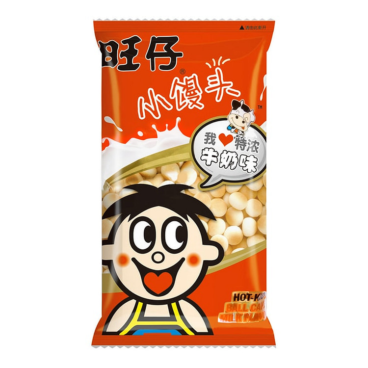 【中国直邮】旺旺 旺仔小馒头 牛奶味210g