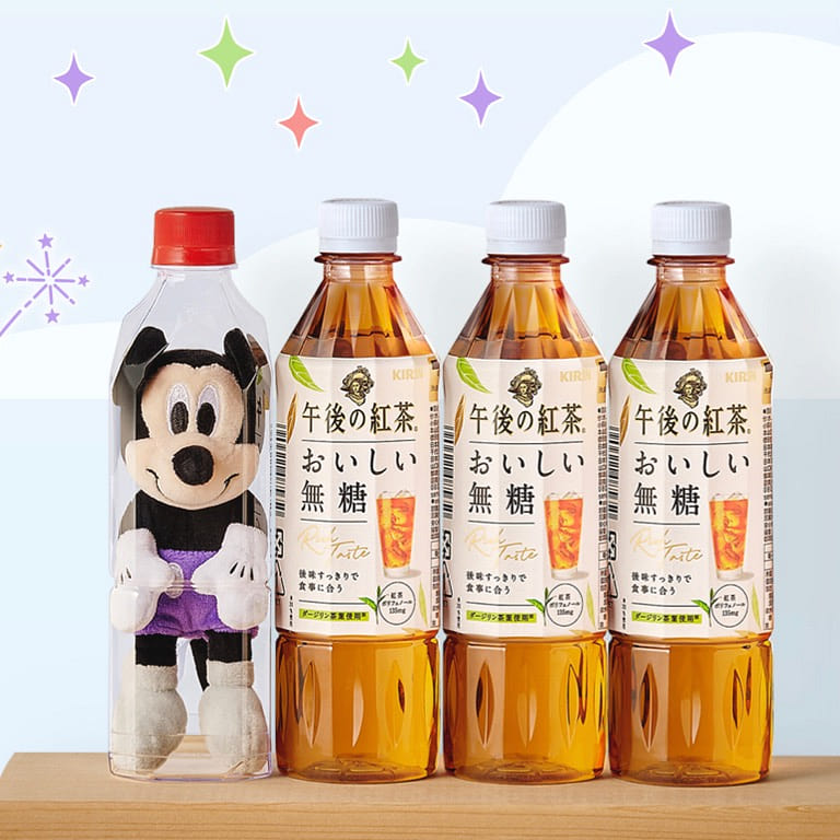 Taiwan Disney100 Sugar Free Black Tea 3 + 1 Mickey Set 1 each