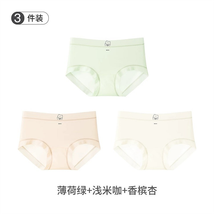 女士冰丝内裤L款 3条 1 盒