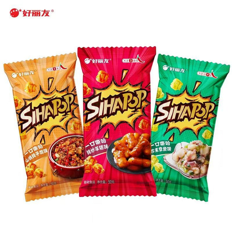 Haoli Yousi Ha Mustard Octopus Spicy Chicken Rice 100 g