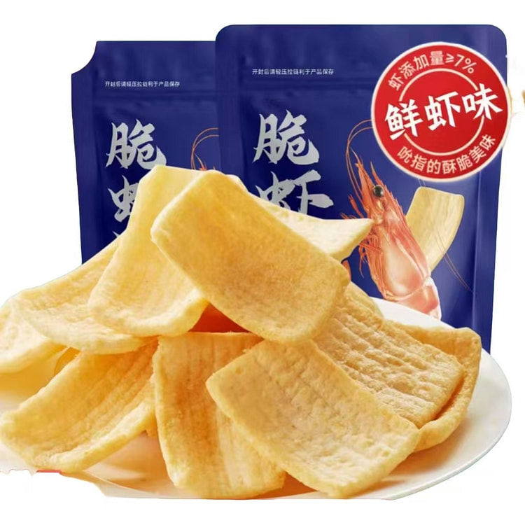 Fresh Prawn cracker and potato chips 130 g