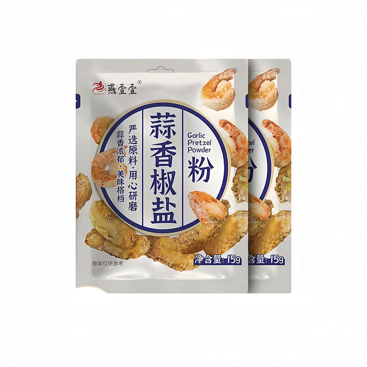 正宗蒜香椒盐粉15g*6包【1包可做1斤食材】 90 克