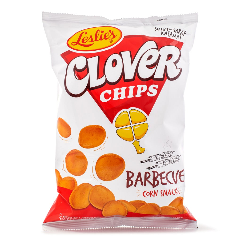 LESLIE'S CLOVER CHIPS BBQ FLAVOR 145 g