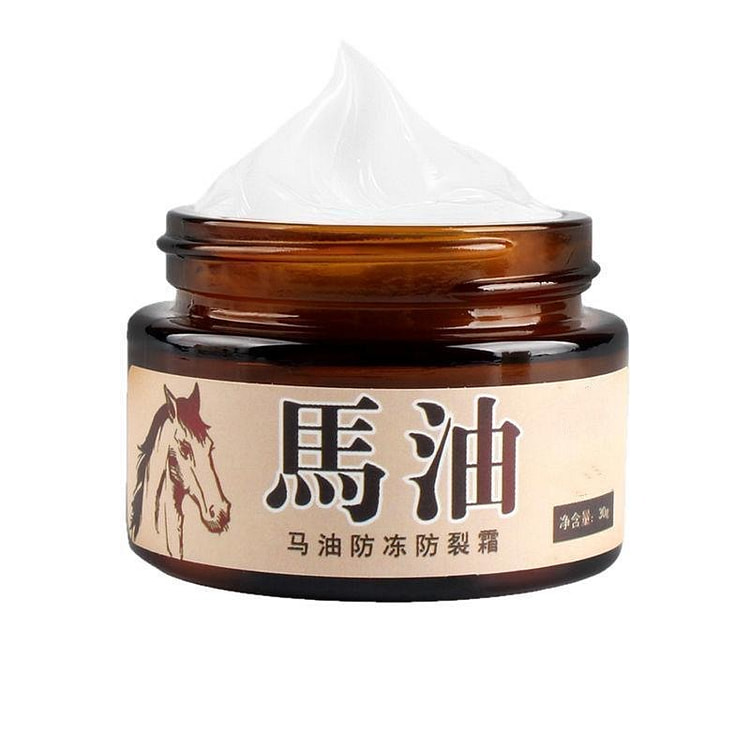 手脚干裂粗糙脱皮皲裂马油滋润膏50g 防开裂