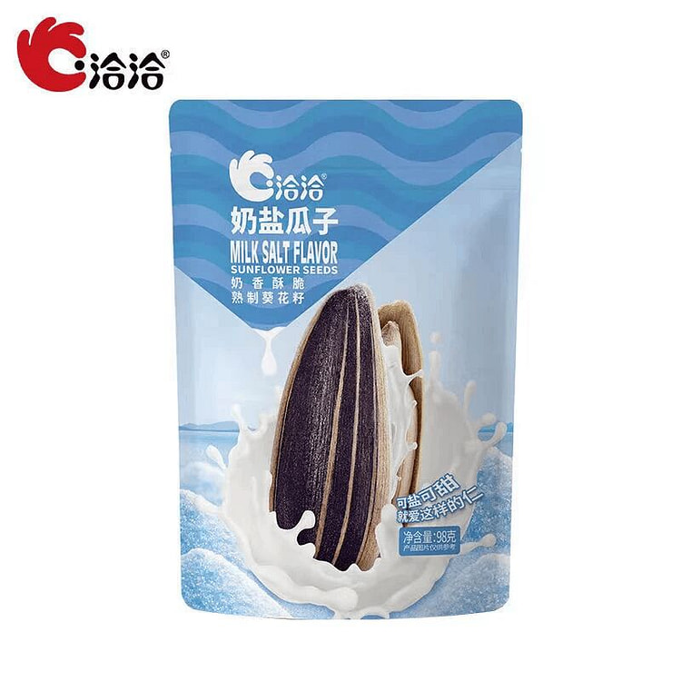 Qiaqia Milk Salt Flavored Melon Seeds 98g 98 g