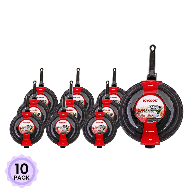 Joy Cook Durastone Marble Coated Cast Aluminum Nonstick Wok Pan 14" 1 count