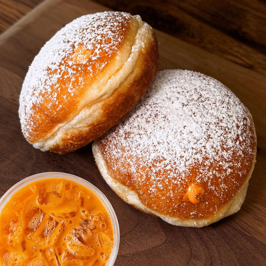 Sunmerry Bakery Cafe NJ Donut Nuvem - Chá Tailandês 1 count