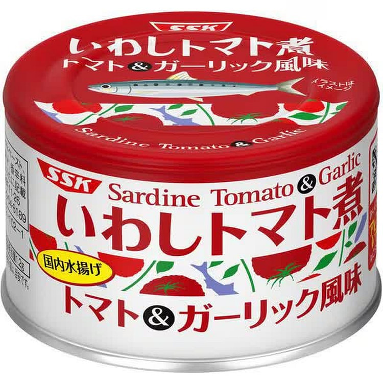 Shimizu Sardines Tomato Garlic 150g 1 each