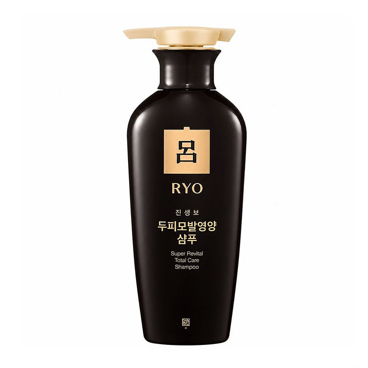 Ryo Super Revital Total Care Shampoo (Black) 400ML 1 bottle