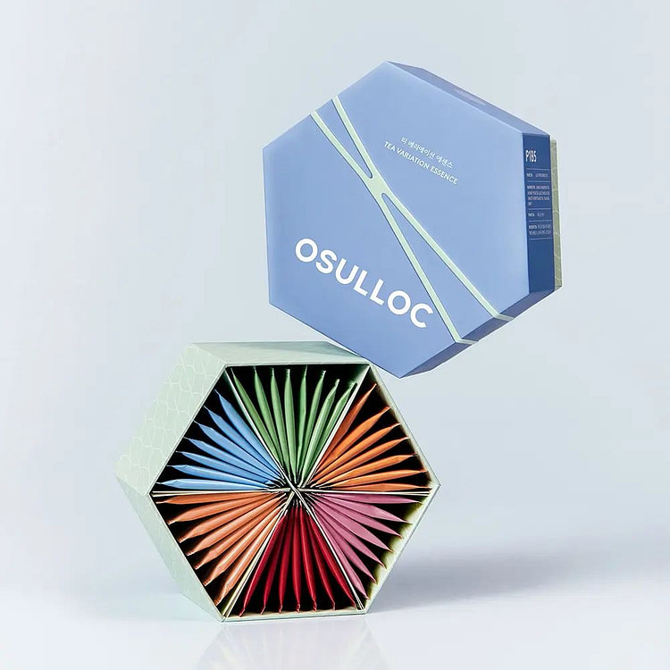 OSULLOC Tea Variation Essence Gift Box 42 Tea Bags 1 each
