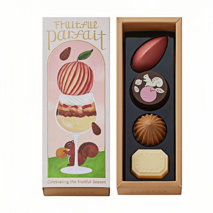 Morozoff Valentine Day Apple Nut Parfait Chocolate 1 box
