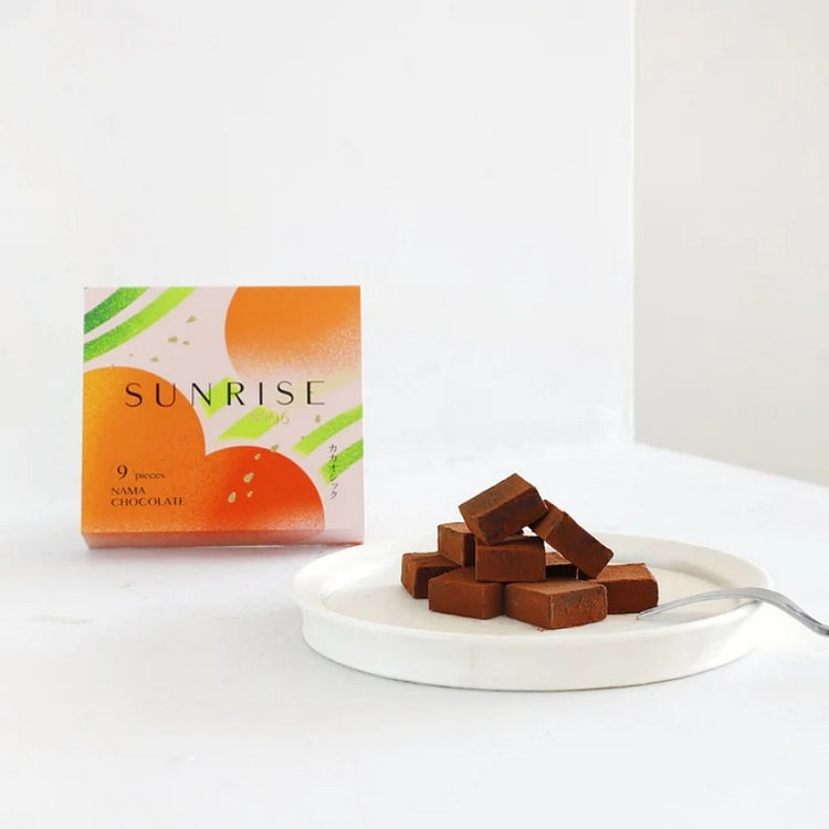 UNE cacaosic Raw Chocolate Sunrise Basil Orange 9 piese,Delivery within one