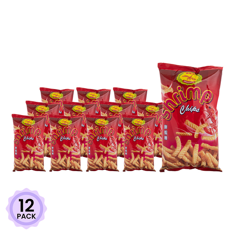 Dragonfly Shrimp Chips 210 그램*12 팩