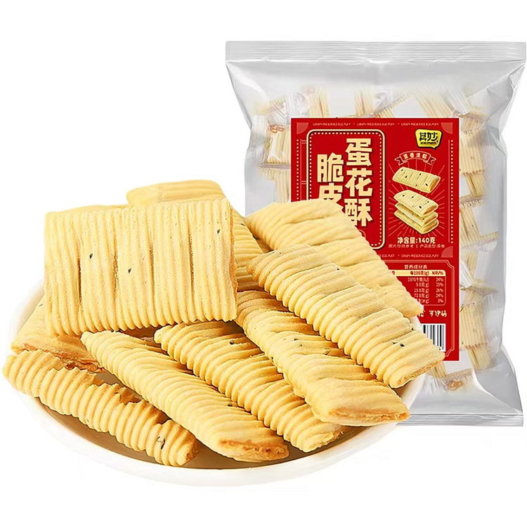 其妙 脆皮蛋花酥 140g*1袋