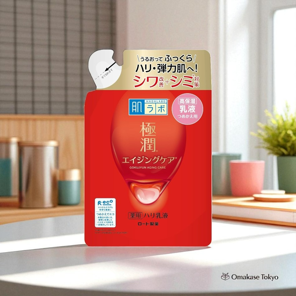 Hada Labo Gokujyun Aging Care lotion Refill - Weee!